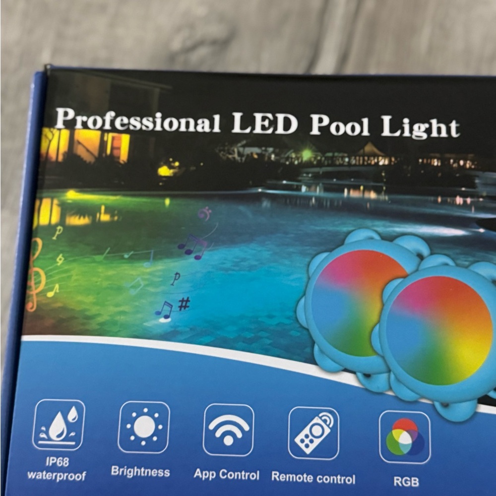 Blue LED Pool Lights with Remote - Picture 10 of 14